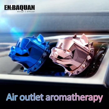 

1Pcs Creative Bulldog Car Freshener Car Perfume Car Decoration Fragrance Car internal Accessories Car Styling Car Diffuser