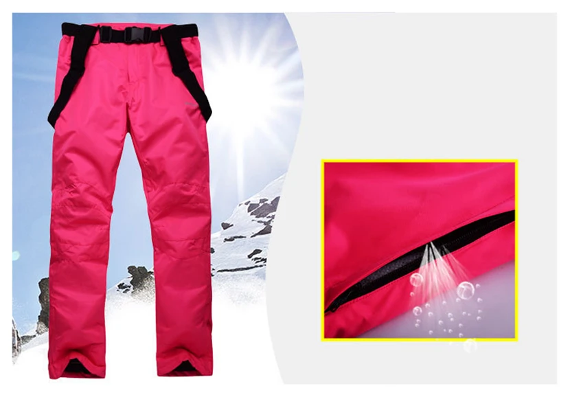 Новая зимняя куртка, женские лыжные костюмы, одежда для сноубординга, водонепроницаемая ветрозащитная спортивная одежда, лыжная куртка, комплект со штанами, сохраняющий тепло