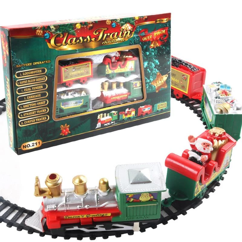 2022 Christmas Electric Rail Car Train 