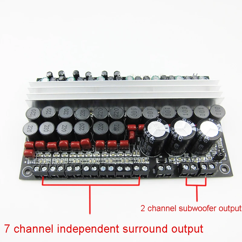 2 channel amplifier with subwoofer output