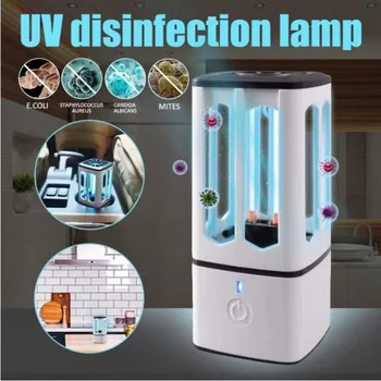 

3.8W Portable UVC Ultraviolet Disinfection And Sterilization Lamp USB Rechargeable Ultraviolet Sterilizer LED Ultraviolet Lamp