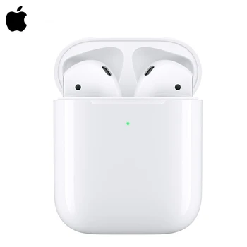 

Apple AirPods 2nd Original Air Pods Bluetooth Headset with Wireless Charging Case for iPhone iPad MacBook iPod Apple Watch