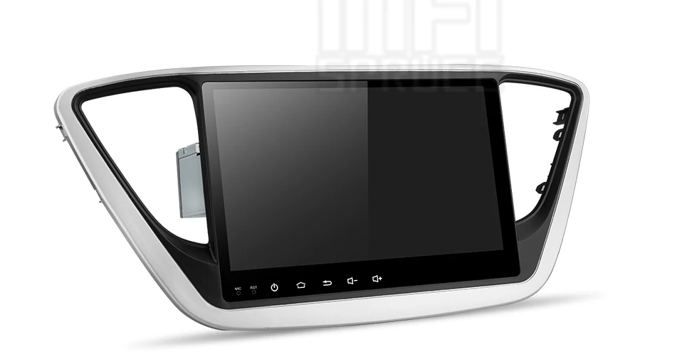 Flash Deal infispruce Car DVD GPS For Hyundai Verna Solaris 2017 Quad Core 9" Android 9.0  Car pc Head unit 1024*600 Car Radio Navigation 17