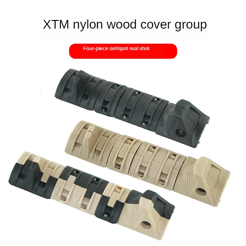 

TOtrait Airsoft Tactical Hand Stop Kit Picatinny Weaver Rail Panels Handguard Rail Cover Panel Hunting Rifle Gun Accessories