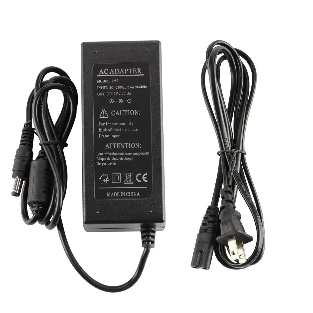 

12V5A Switch Power Adapter LED Lamp Power Supply Liquid Crystal Display Power Supply 12V5A Adapter