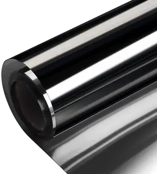 

8m/pcs One Way Window Film Privacy Heat Control UV Blocking Glass Film High Rejection Solar Reflective Mirror Window Tint