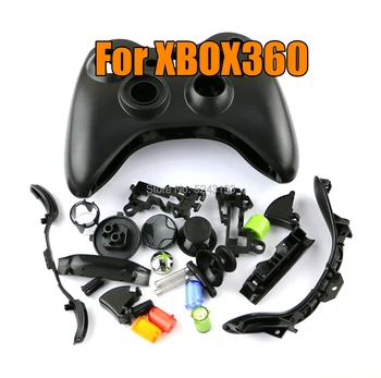 

1set Wireless Game Controller Hard Case Gamepad Protective Shell Cover Full Set With Buttons Analog Stick Bumpers For XBox 360