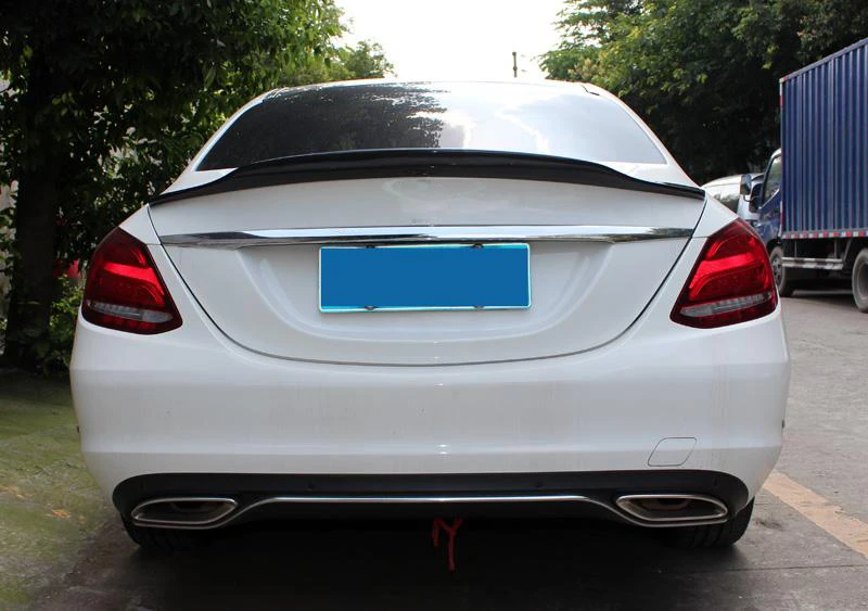 Спойлер багажника из углеродного волокна для Mercedes-Benz C Class W205 C63-17 Coupe 2 двери и Седан 4 двери