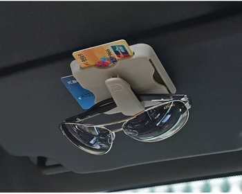 

Car Accessories Card Storage Car Sun Visor Card Holder Car Card Slot Multi-function Storage Box Glasses Clip Car Styling