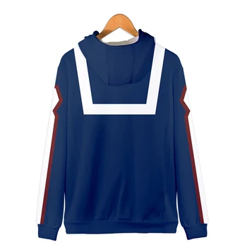 

Frdun Tommy 3D My Hero Academia Hoodies Women/Men Printed Thicker Fluff Warm so Fashion Chinese Zipper Sweatshirt Coat Sudaderas