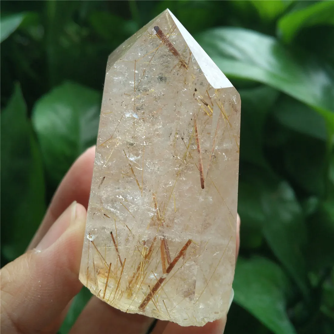 Кристаллический камень рутил камни айланда кристаллы Wicca Кристальный Пьер Naturelle