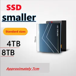 Disque dur externe SSD, usb 3.1, 4 to, pour ordinateur de bureau, portable, stockage à grande vitesse 
