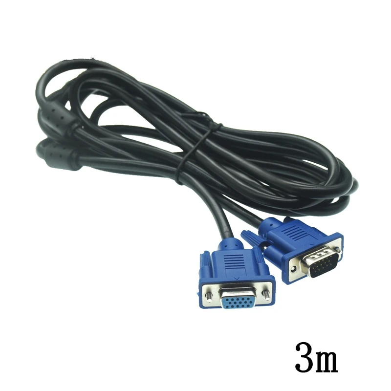 0.5m 1.5m 3m 5m ǻ  VGA-VGA ̺, HDB15 -HDB15  Ŀ, PC TV  ȯ
