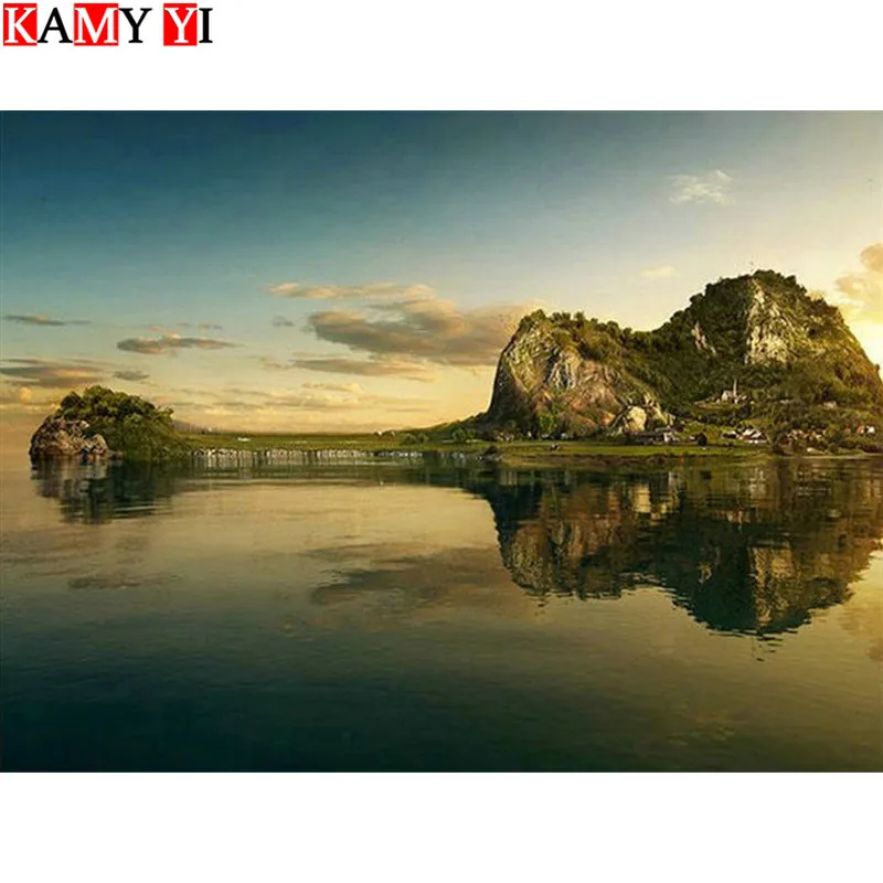 Алмазная мозаика Landschaft DIY рукоделие хобби наклейка для творчества украшение дома