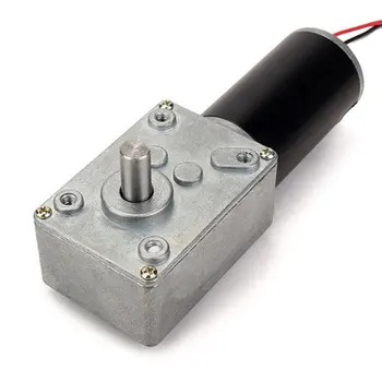 

GW31ZY Worm Reducer Gear DC Motor High Torque Low Speed Gear Motor - 14RPM