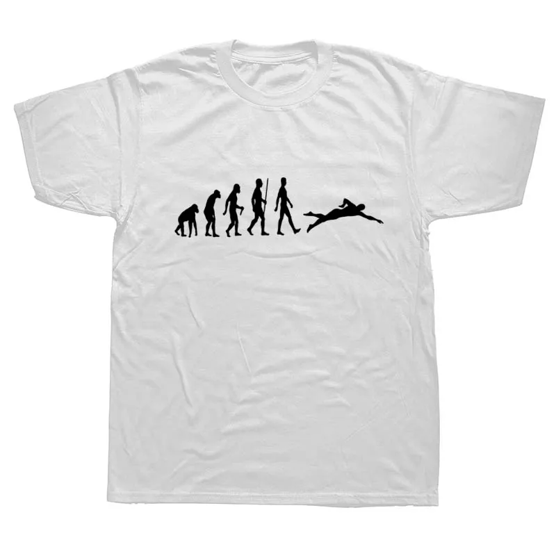 Evolution SWIMs купальники Забавные футболки мужские летние хлопковые Harajuku короткий рукав с круглым вырезом уличная черная футболка