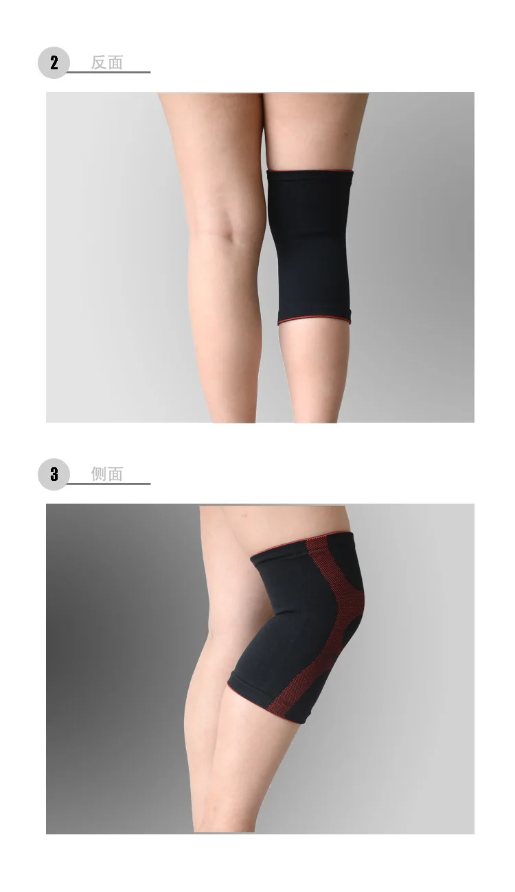 New Style Spandex Nylon Sports Kneecaps Knitted Protective Gear Men And Women Outdoor Riding Mountain Climbing Kneecap
