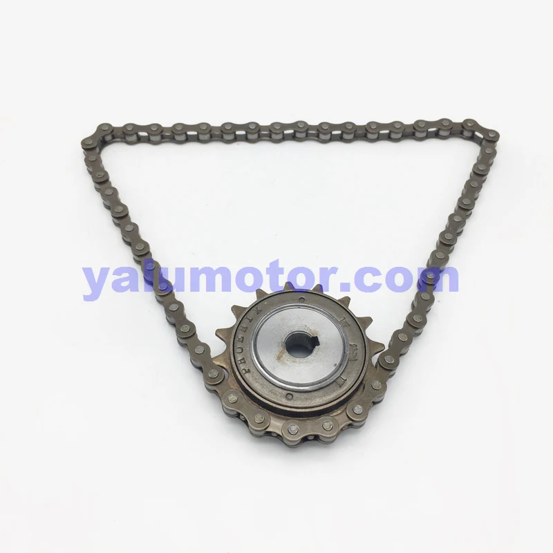 16T 18T 20T 22T Ebike Freewheel с адаптером для Unite Motor 1/" x" 1/" цепь подходит#410 велосипедная цепь для левого привода двигателя