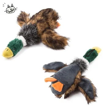 

Lovely Dog Toys Pet Puppy Chew Plush Cartoon Animals Squirrel Cotton Rope OX Shape Bite Toy Duck Shaped Squeak Toys