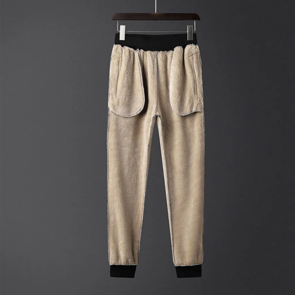 Version of the new men's jogger men's pants casual pants sports pants jogger solid casual stretch polyester fitness exercise
