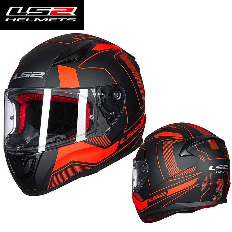 LS2 FF353 анфас мотоциклетный шлем ECE Casco мото Кроссовый мотоцикл грязный велосипед шлем мото мотоциклетный шлем винтажный Casco