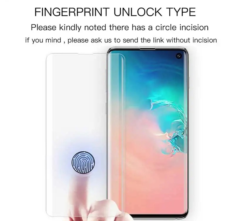 100D изогнутое закаленное стекло на samsung Galaxy S10 Plus S10E Note 10 Pro S10+ полноэкранное защитное стекло