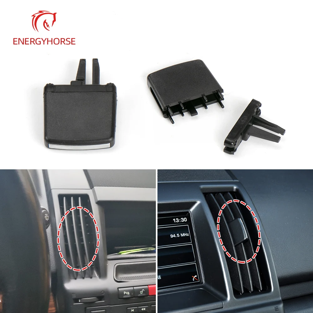 Car Front Conditioning A/C Air Vent Outlet Tab Clip Repair Kit for For Land Rover Freelander 2 2012-2015