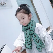 WZCX/ г. Леопардовый Теплый детский шарф в Корейском стиле; Повседневный дышащий теплый шарф унисекс; зимний шарф