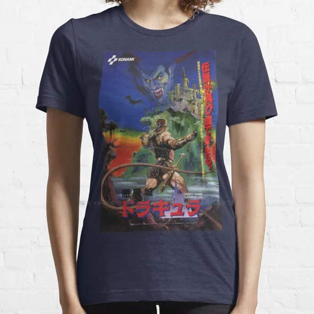 Vampire Killer ( 1986 ) Msx T Shirt 100 