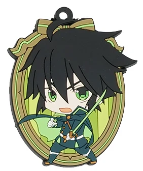 Seraph of the End Deformed Mini Guren Ichinose Figure Keychain