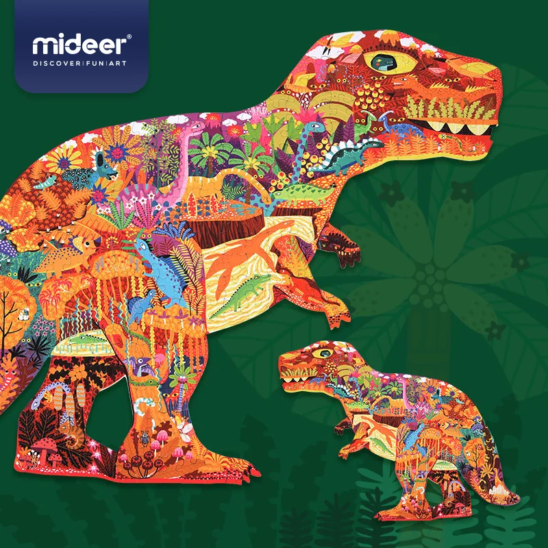 MiDeer Mi Deer 280p PCs Small Dinosaur Jigsaw Puzzle Elephant Jigsaw Puzzle Children'S Educational Toy 5-Year-Old Or above 0.63