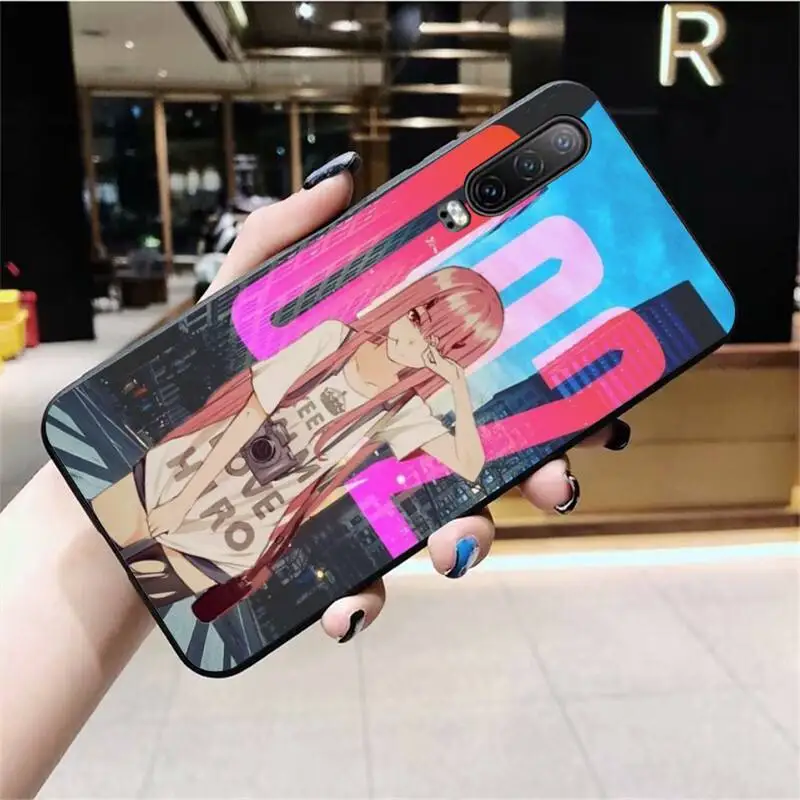 phone case for huawei CUTEWANAN Zero Two Darling in the FranXX Anime Cute Phone Case for Huawei P40 P30 P20 lite Pro Mate 20 Pro P Smart 2019 prime huawei phone cover