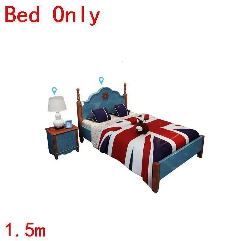 Для детская кроватка Mebles Dla Dzieci Kinderbedden дерево Muebles De Dormitorio Кама Infantil горит Enfant Спальня мебель детская кровать - Цвет: MODEL N
