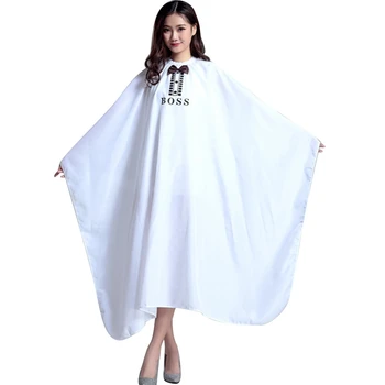 

Removable Bow Tie Cutting Hair Waterproof Cloth Salon Barber Cape Hairdressing Hairdresser Apron Haircut Capes