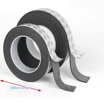 

Custom Adhesive EVA Traceless Tape 5mm 6mm 8mm 10mm 12mm 15mm 19mm 20mm 25mm 30mm 40mm - 60mm x 0.5mm Seal Strip 5m White Black