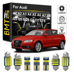 LED Éclairage Intérieur Pour Audi TT TTS 8N3 8N9 8J3 8J9 A1 A2 A3 8L 8P 8V A4 B7 B8 A5 B5 B6 A6 C5 C6 C7 A7 A8 D2 D3 Q3 Q5 SQ5 Q7 4L 