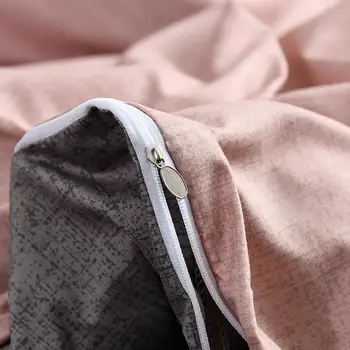 

Comforter Sets Bedding Set Queen Size Solid Color Gray Duvet Cover AB#178