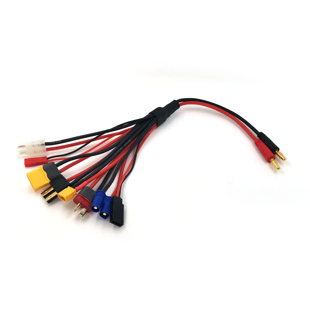 8В1 RC Lipo зарядное устройство адаптер преобразования зарядный кабель провод 4 мм