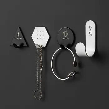 

4Pcs/Set Nail Self-adhesive Hanging Hook for Kitchen Bathroom Storage