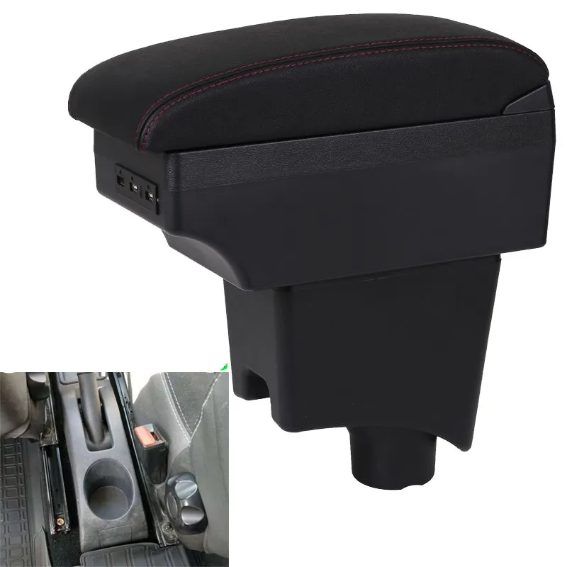 

For Nissan Almera G15 Armrest box central Store content box with USB interface
