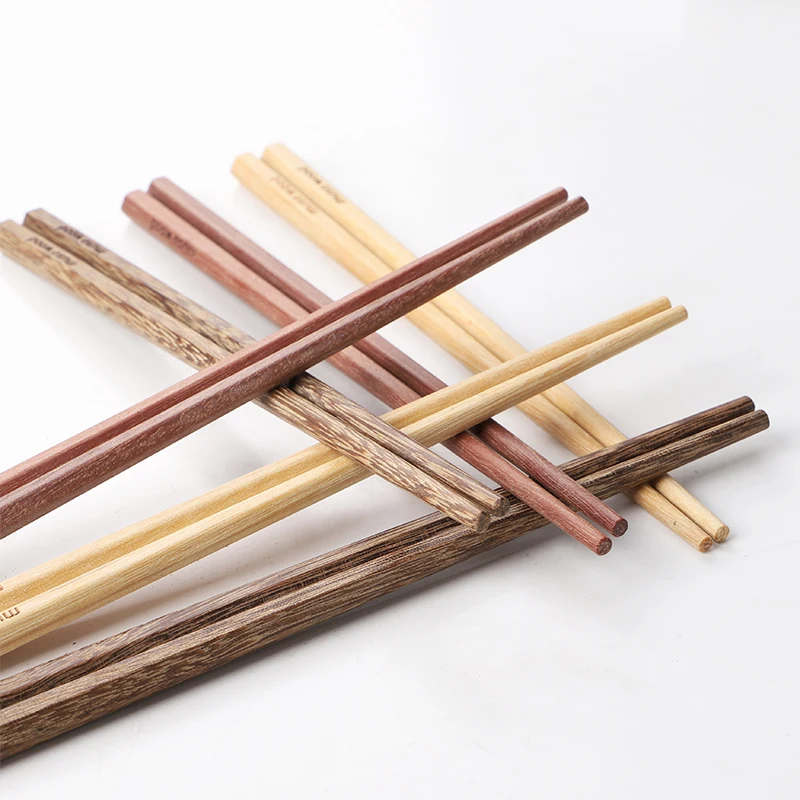 Мусовуд 18 см детские палочки для еды дети твердой древесины Wooden деревянные палочки для еды