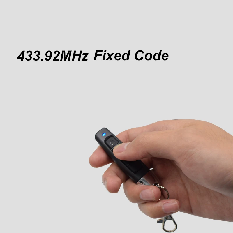 433.92MHz Remote Control Garage Door Opener key Duplicator Clone Cloning Code key chain for barrier for Gate control 433MHz