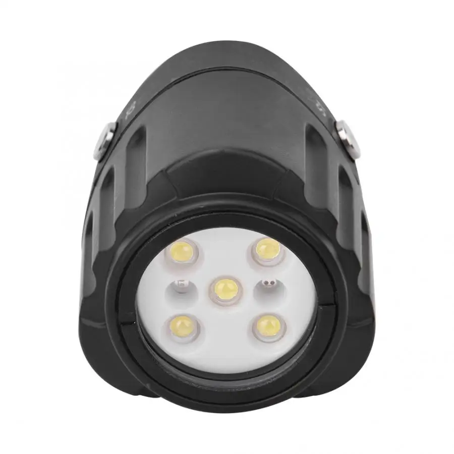SL-18 40m/130ft LED Diving Fill Light with Batery 7500K 1000lm IPX8 Waterproof Grade Fill Light