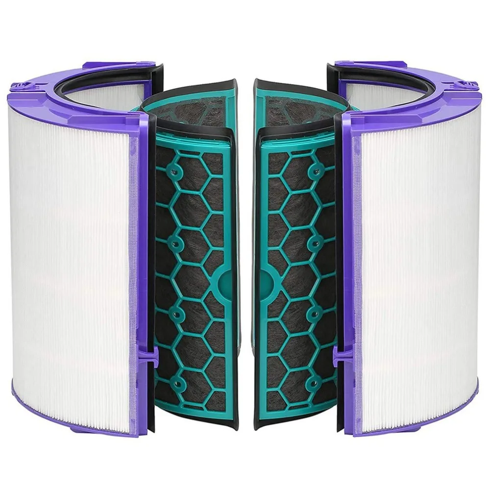 Для Dyson Воздухоочистители аксессуары Tp04 Dp04 Hp04 Hepa фильтр+ фильтр с активированным углем набор аксессуаров