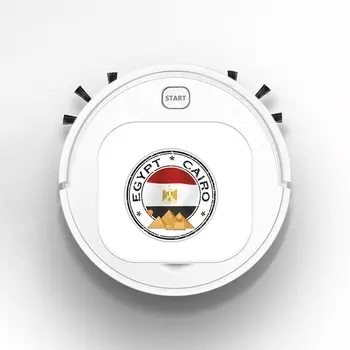 

Auto USB Sweeping 1800Pa Multifunction Smart Robot Vacuum Cleaner Dry Wet Vacuum Floor Cleaner Egypt Cairo Flag Body