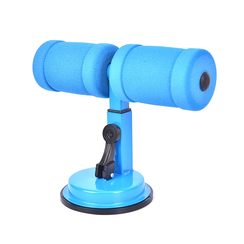 Синий 1 шт. приседаний устройства помощник дома Фитнес здоровый живот Похудение тренажерный зал тренировка, упражнение регулируемый тела оборудование - Цвет: Синий