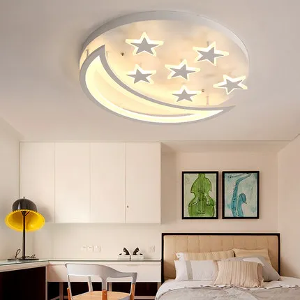 Поверхностное Монтируемое потолочное освещение приспособление с пультом дистанционного управления для гостиной кровати потолочные