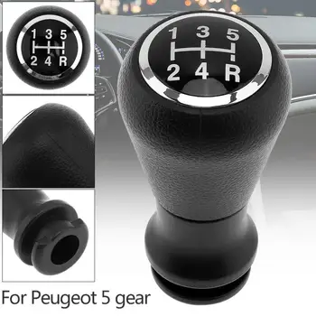 

Manual 5 Speed Gear Shift Knob Handball Gearshift Shifter Knob Fit for CITROEN C1 C3 C4 Series / PEUGEOT 5 Gear Models