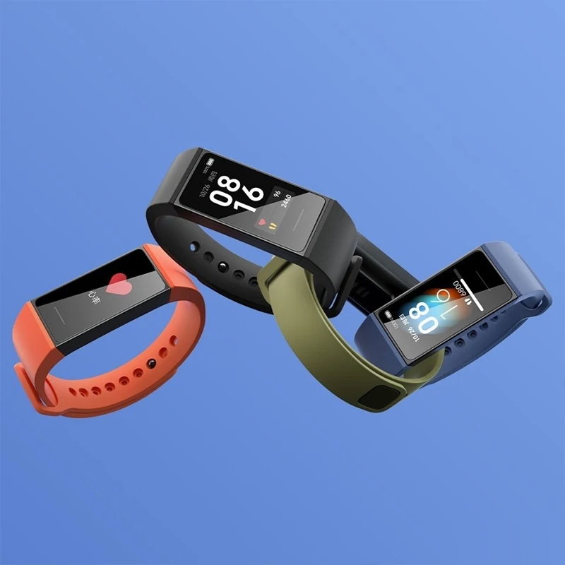 Смарт браслет Xiaomi Redmi Band фитнес трекер цветной экран 1 08 дюйма 4 цвета пульсометр