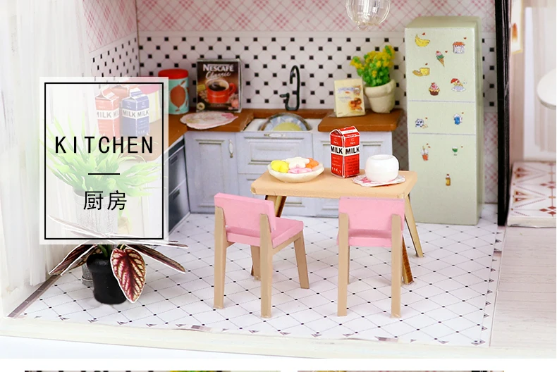 ; Детские игрушки для кукольного домика; Детский жакет из денима для девочки; рисунок домика, мини модель 12-летний Для мужчин дом 78-10911 кукла